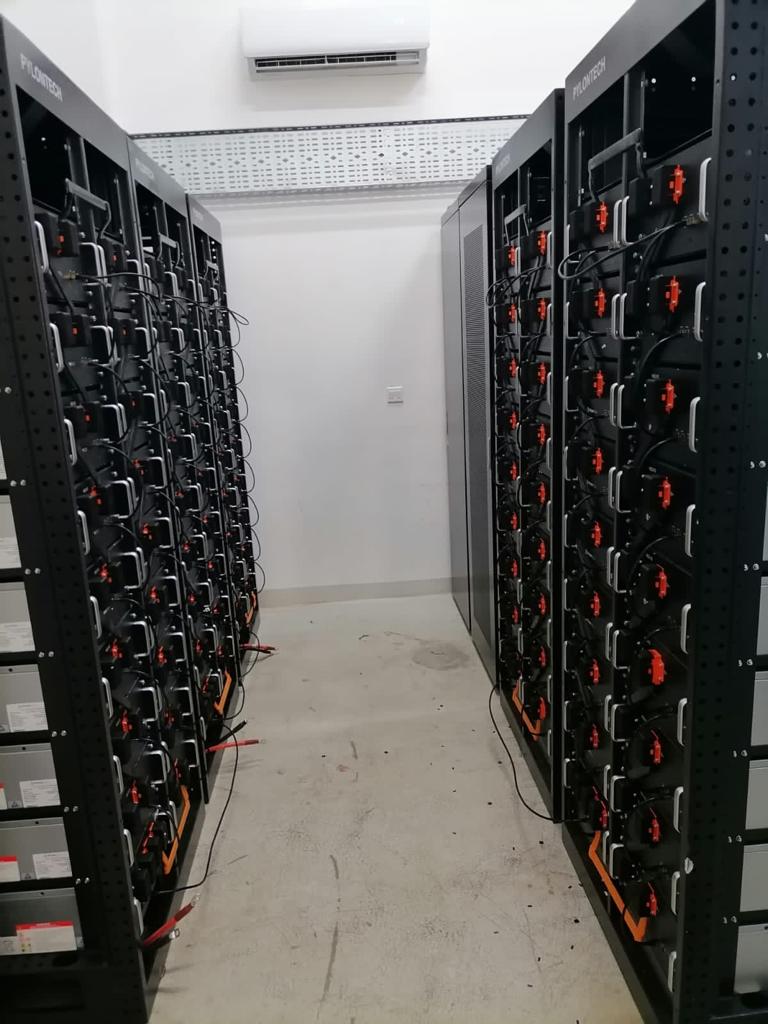 NNPC Research Center — Solar System Power Bank Storage